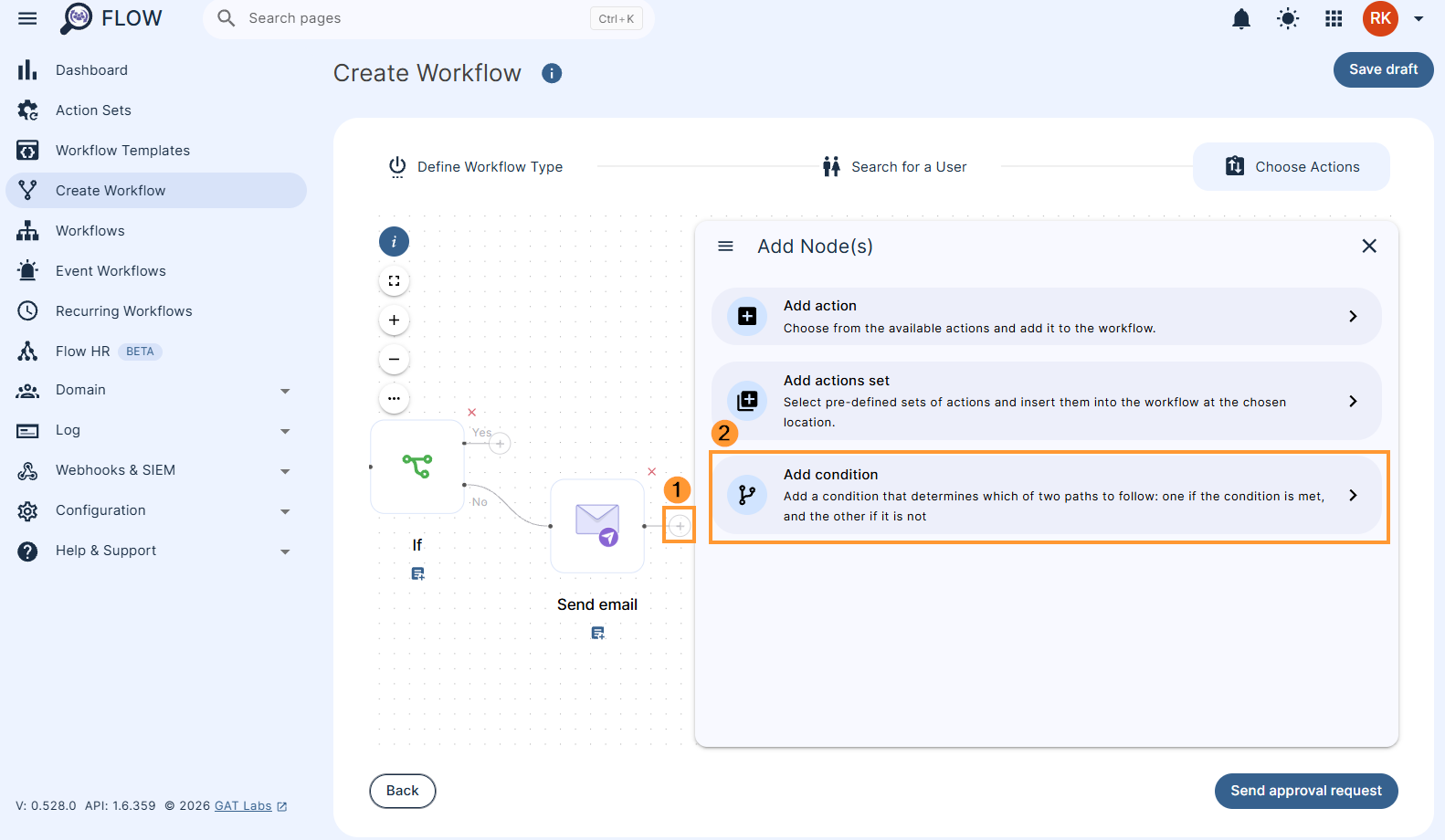 Adding another condition in flow workflow