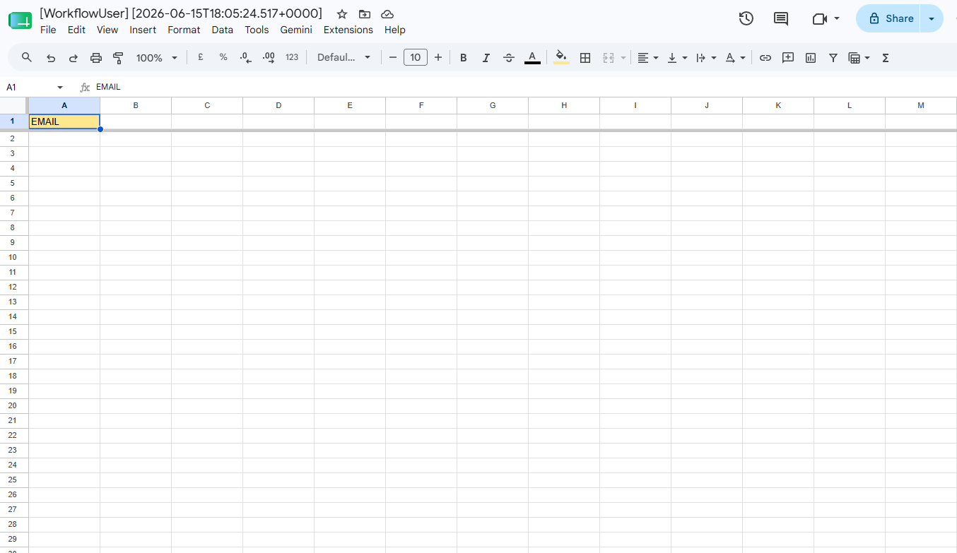 Import users modify workflow template