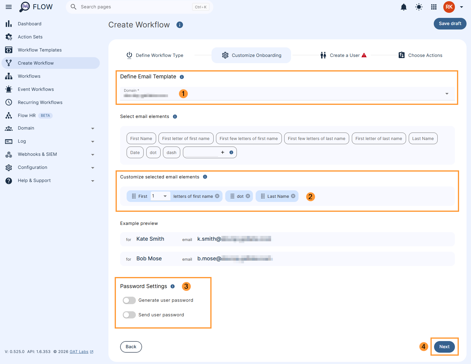 Customizing onboarding in Flow