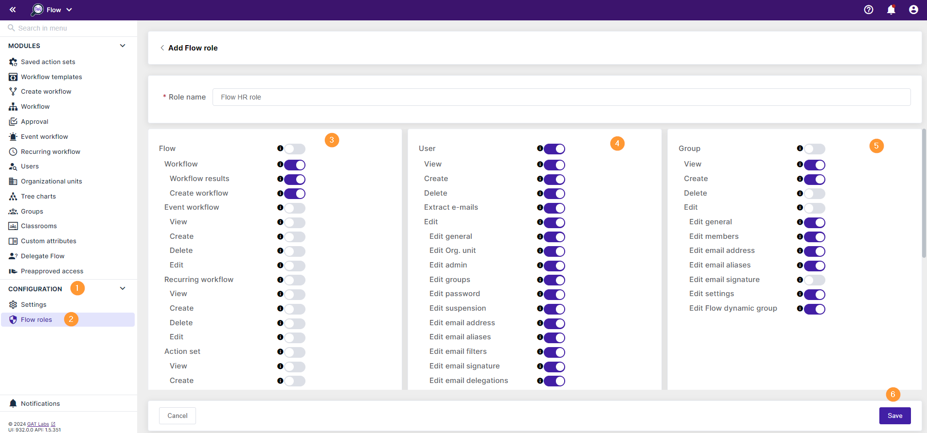 Flow Role Permissions