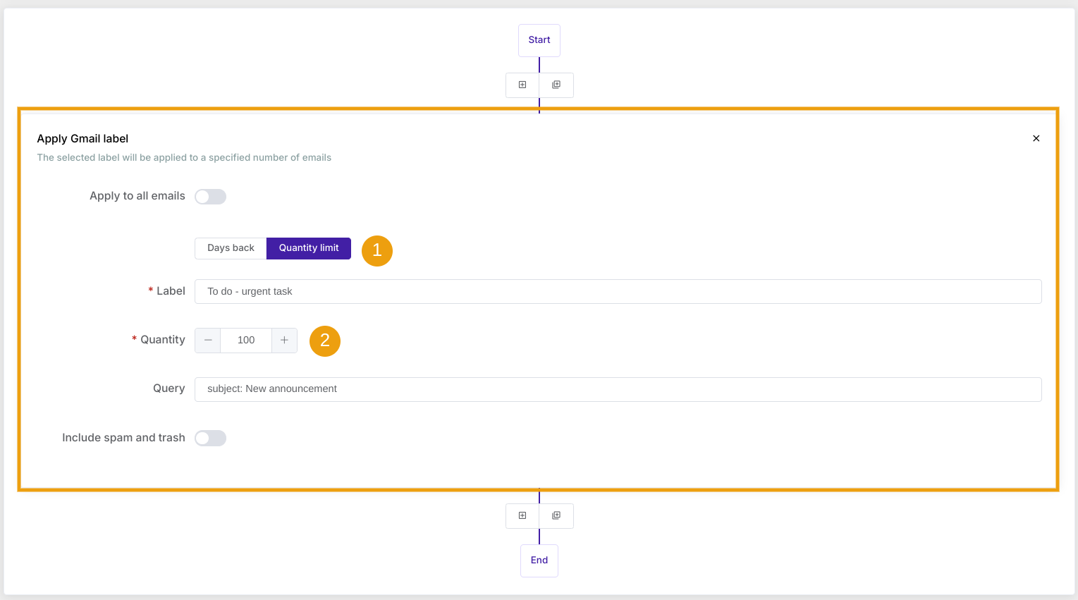 Gmail Label with GAT Flow