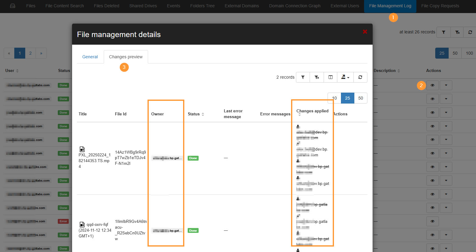 Find large files in Google Workspace