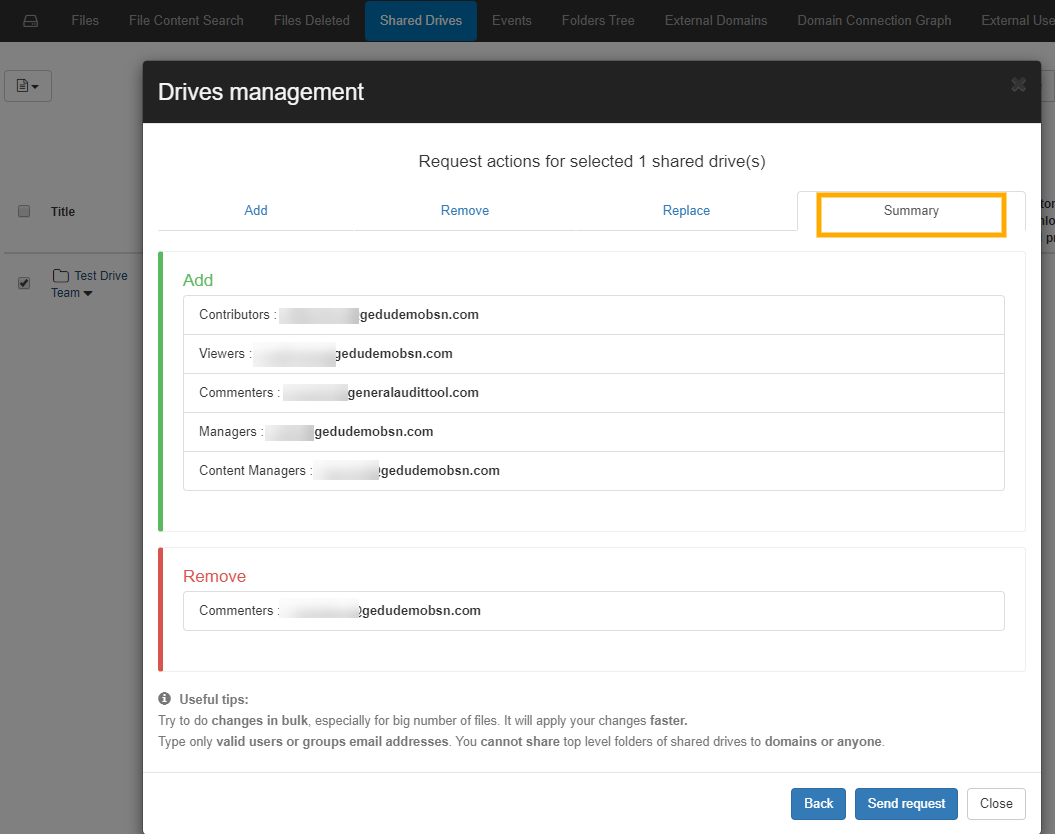 GAT+ | Google Shared Drives Management 5