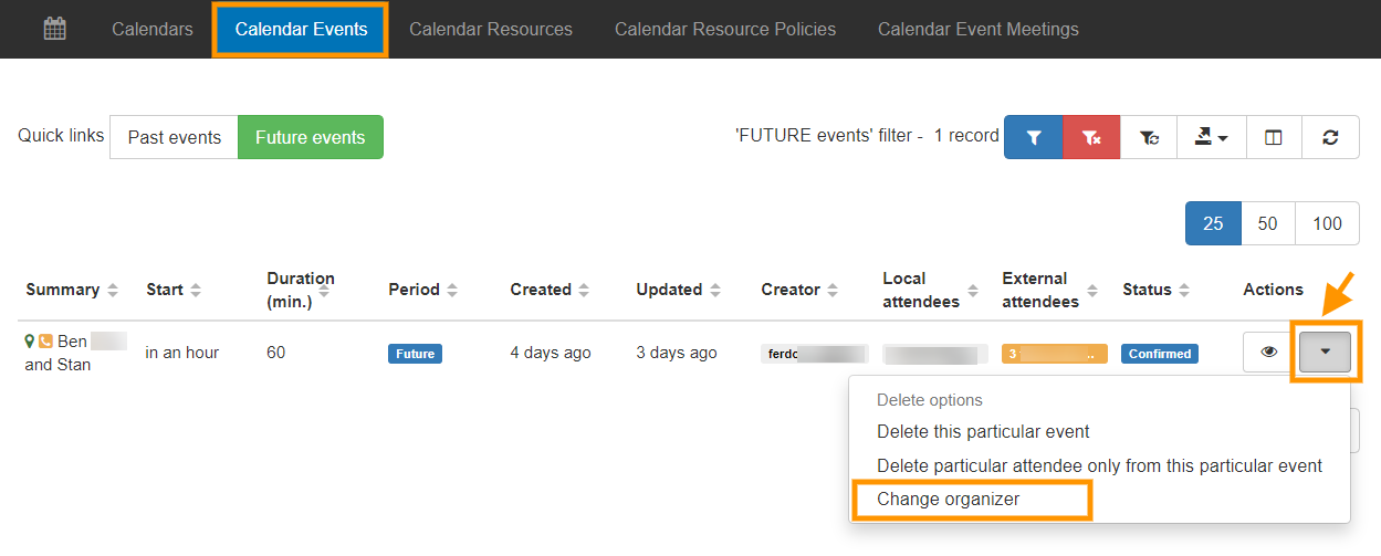 Change the Organizer of a Google Calendar Event GAT Knowledge Base