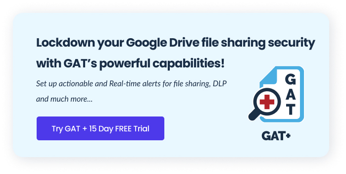 Secure Google Drive File Sharing 