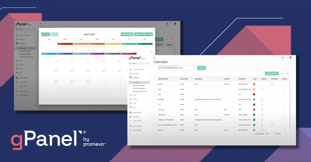 gPanel by Promevo