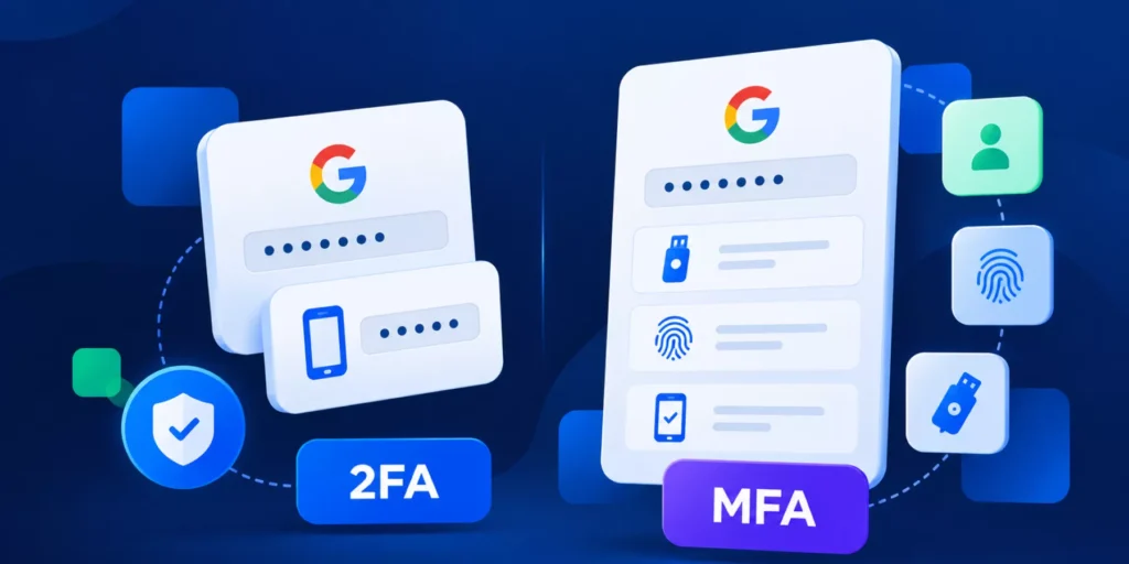 2FA vs MFA differences