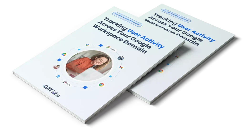 Google Workspace user activity tracking